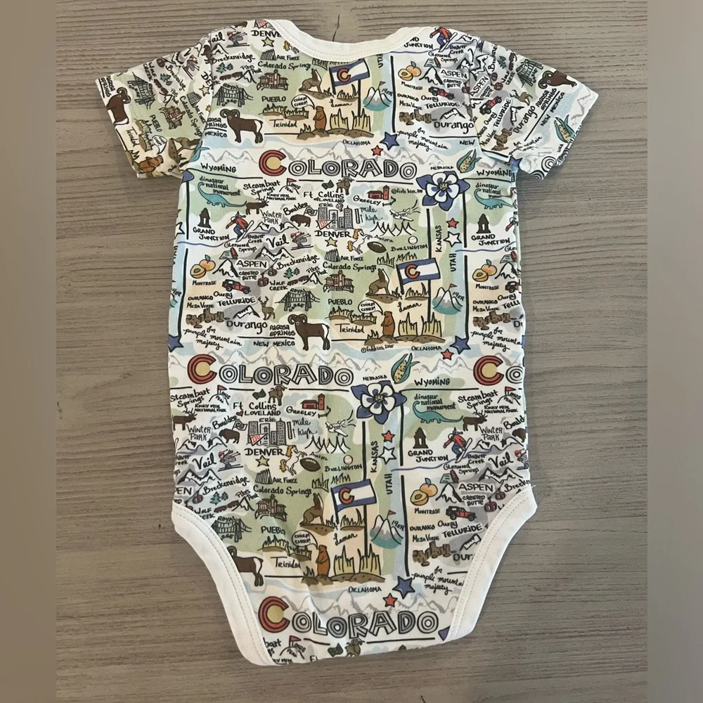 EUC Colorado Baby One-Piece Bodysuit - Picture 2 of 4